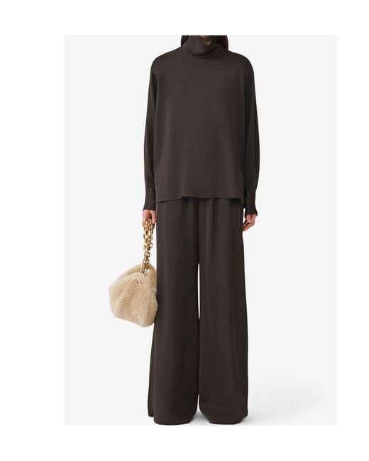 Fabiana Filippi Black Long-Sleeved Shirt