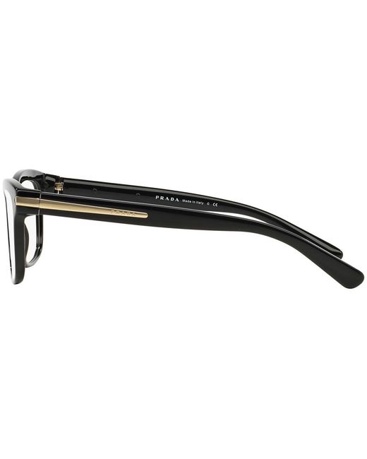 Prada White Logo Flat Mirror