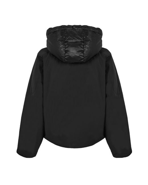 Moose Knuckles Black Lightweight Bomber Jacket