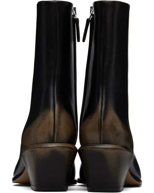 Paris Texas Black Bettina Ankle Boots