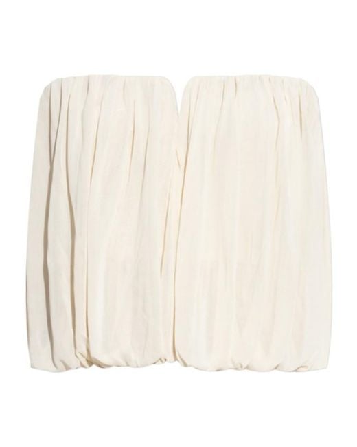 Isabel Marant Natural Amalia Bustier Top