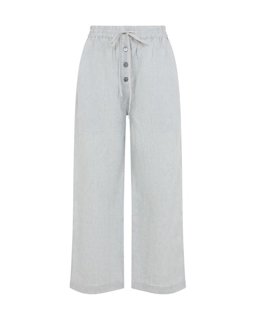 Studio Nicholson Gray Attiss Button Fly Pants