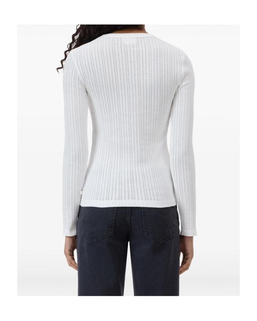 Closed White Crewneck Longsleeve