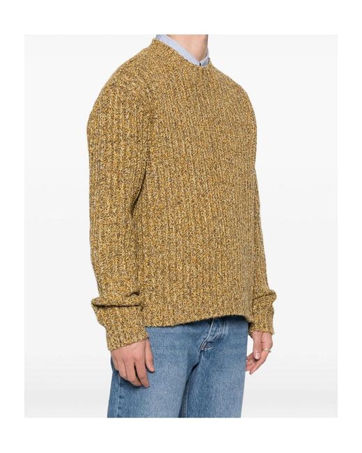 Séfr Natural Long-Sleeved Knitted Pullover for men