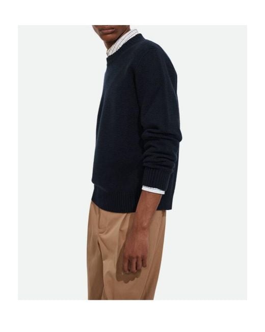 Bottega Veneta Blue Cashmere Jumper for men
