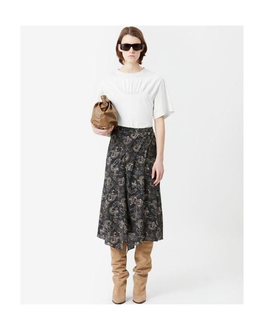 Isabel Marant White Zazie Bustier T-Shirt