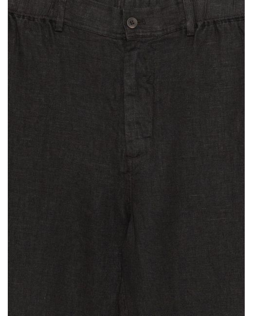 Ecoalf Black Ethiwin Elasticated Trousers for men