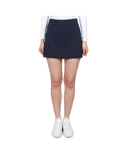 J.Lindeberg Blue A-Line Skirt