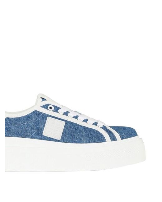 Givenchy Blue City Platform Sneakers