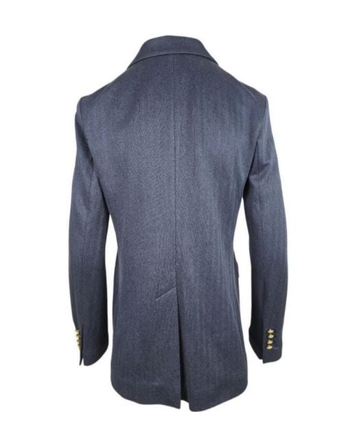 Circolo 1901 Blue Double-Breasted Blazer