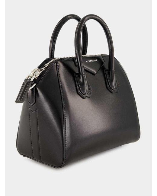 Givenchy Black Antigona Mini Leather Shoulder Bag