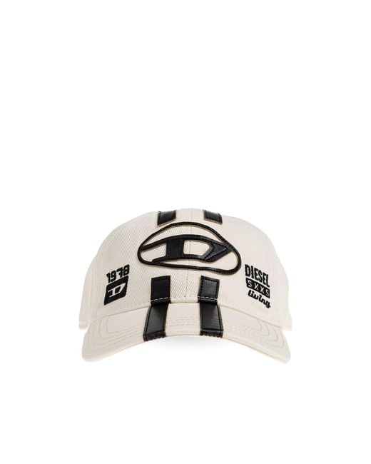 DIESEL Multicolor C-Stripe Baseball Cap for men