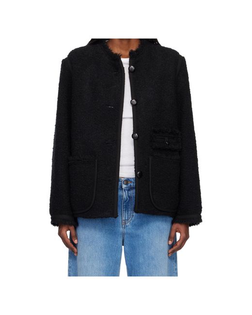 Isabel Marant Black Maylin Buttoned Jacket