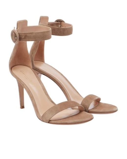 Gianvito Rossi Pink High-Heeled Sandals