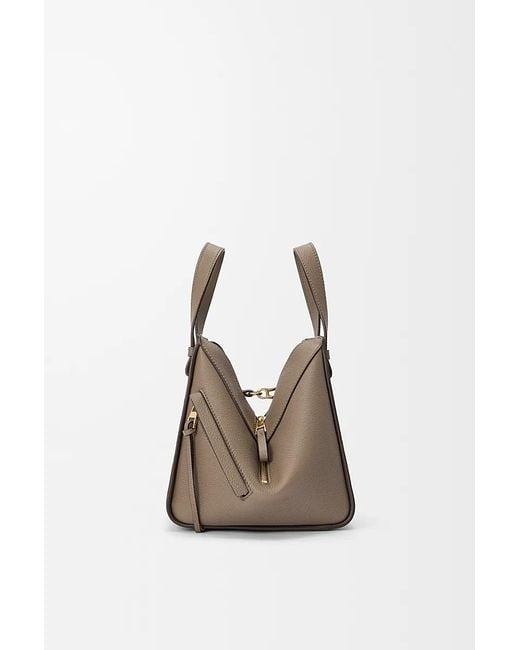 Loewe Brown Compact Hammock Bag