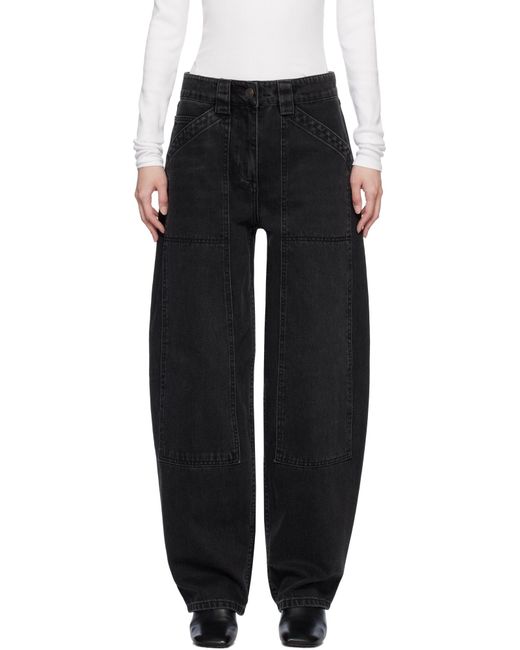 Co. Black Denim Patch Pocket Jeans