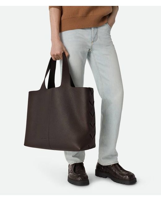 Bottega Veneta Black Large Diago Tote for men