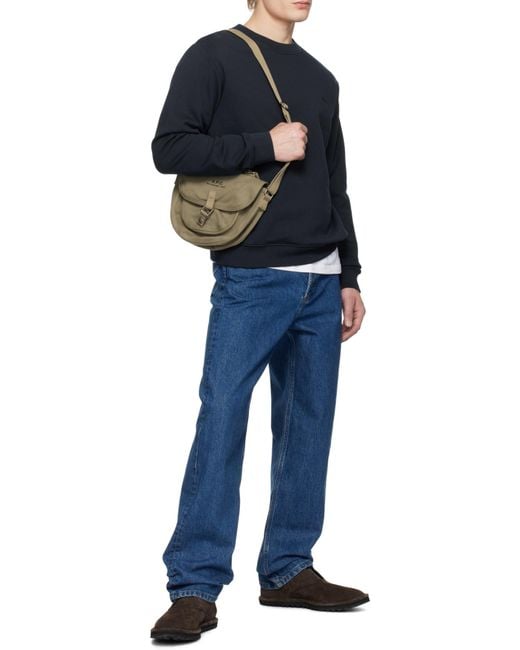 A.P.C. Blue Fairfax Straight Leg Jeans