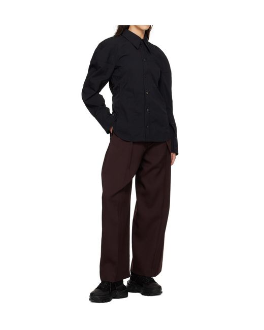Wooyoungmi Blue Puff Long Sleeve Shirt