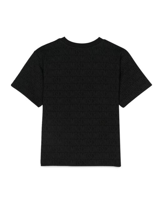 Moschino Black Open-Necked Shirt for men