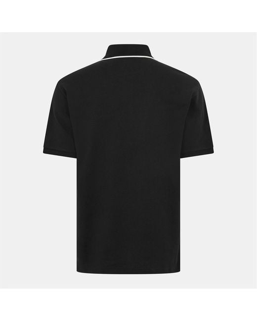 Gucci Black Collared Polo Shirt for men