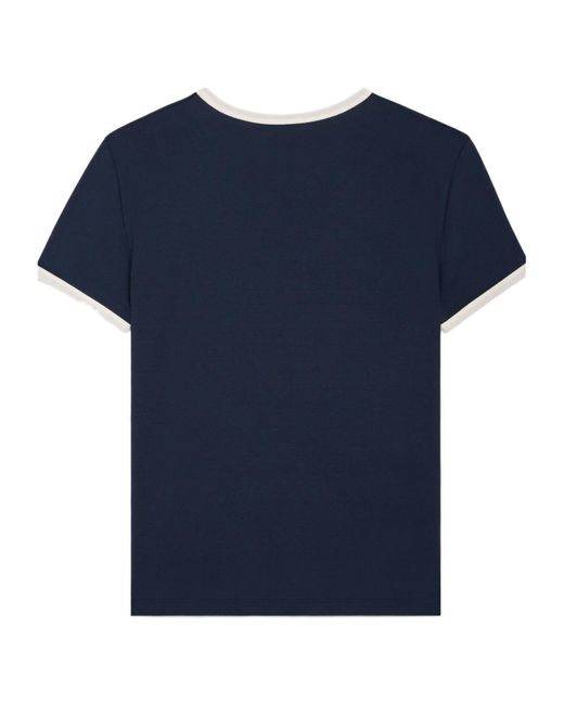 Céline Blue Regular T-Shirt for men