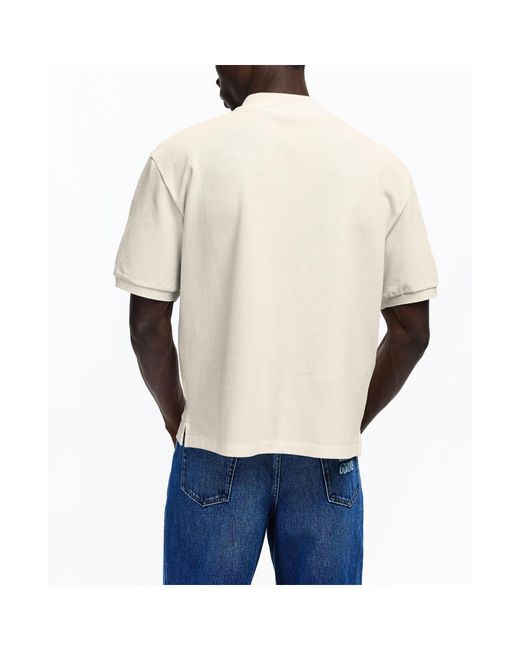 Miu Miu White Off- Short-Sleeve Polo Shirt for men