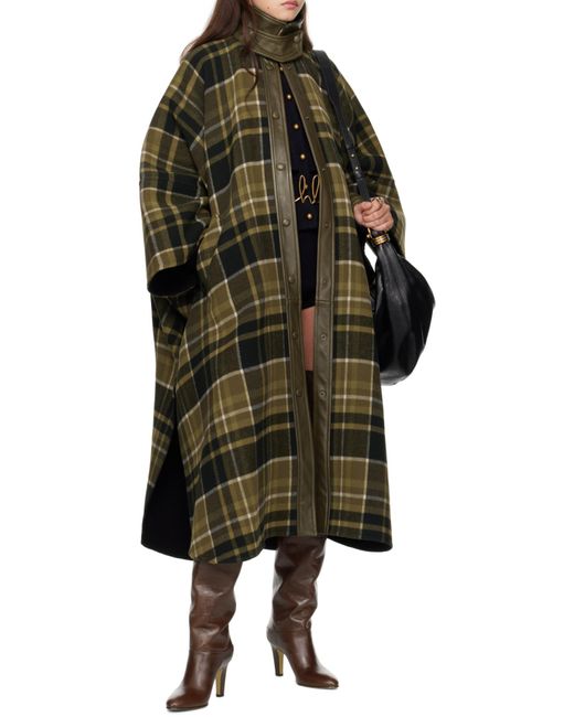 Chloé Green Long-Sleeved Coat