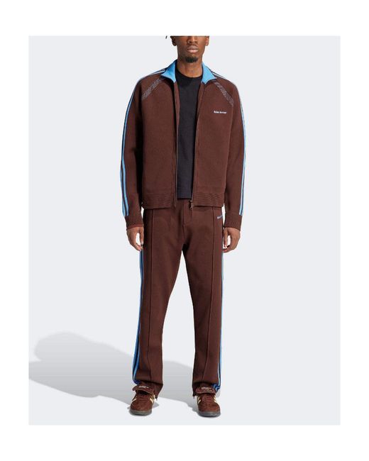 Adidas by Wales Bonner Purple Adidas By Wales Bonner Logo Detailed Panelled Pants for men