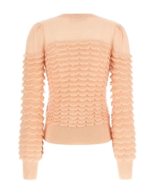 Zimmermann Multicolor Hypnotic Scallop Crewneck Jumper