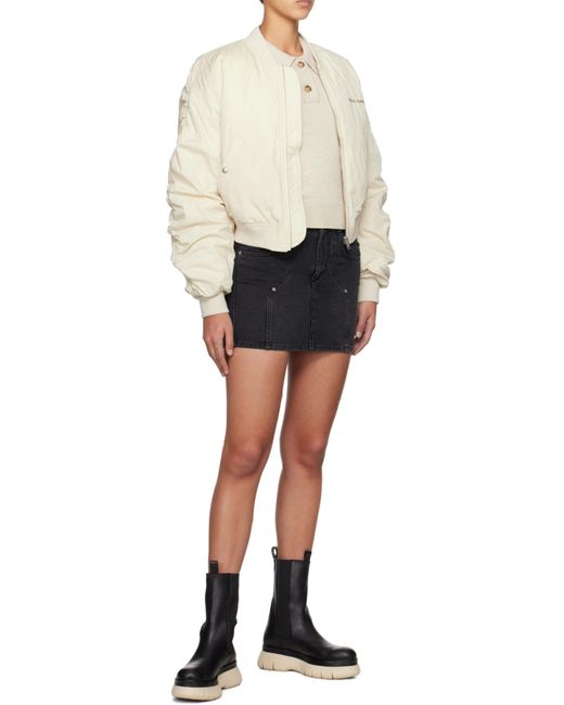Isabel Marant White Nola Knitted Polo Sweatshirt