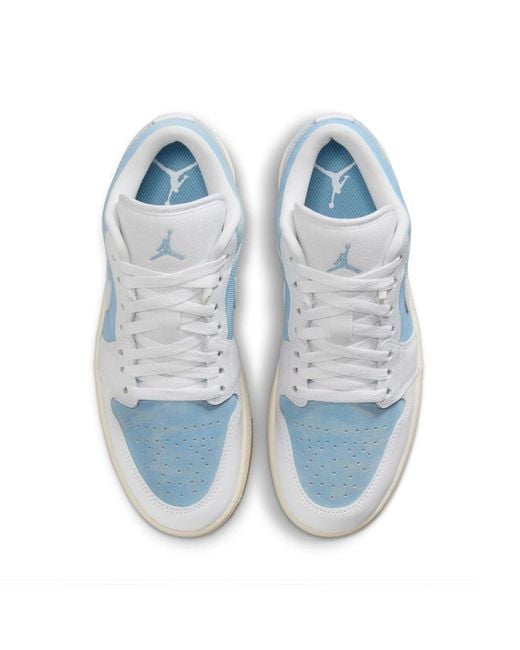 Nike Blue Lace-Up Low-Top Casual Shoes for men