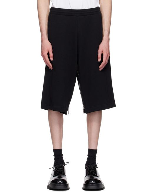 Helmut Lang Black Gusset Shorts for men