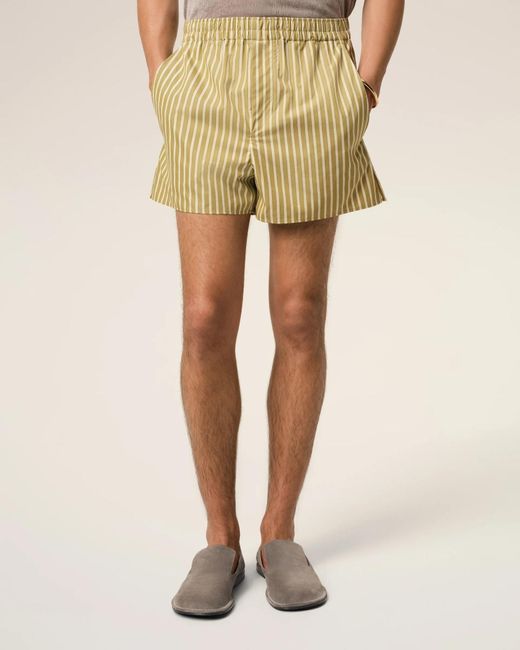 AMI Brown Leather Midi for men