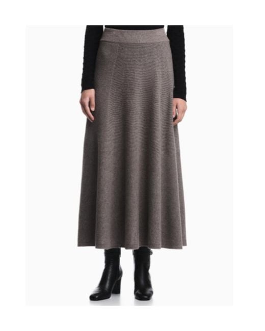 Emporio Armani Gray Skirt