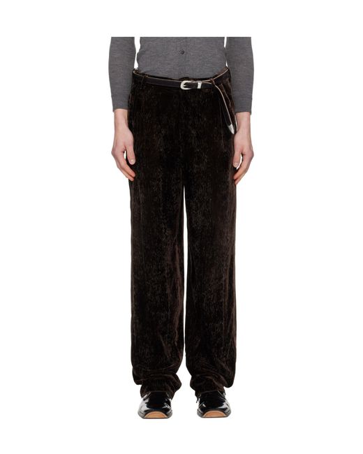 Magliano Black Grampa Four-Pocket Casual Pants for men