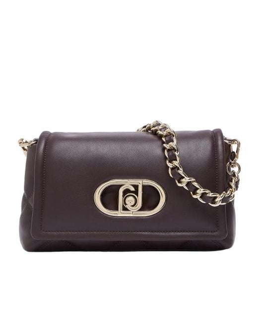 Liu Jo Multicolor Medium Lapuffy Bag With Quilted Design