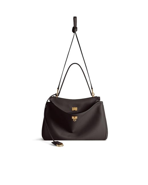 Balenciaga Black Rodeo Handbag Medium