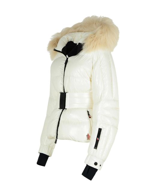 Moncler Multicolor 'Valdivia' Laqu㨠Nylon Down Jacket