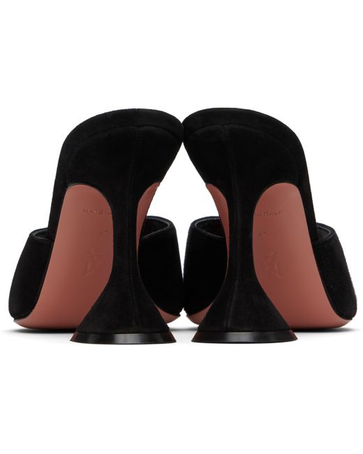 AMINA MUADDI Black Lupita Slipper Sandals