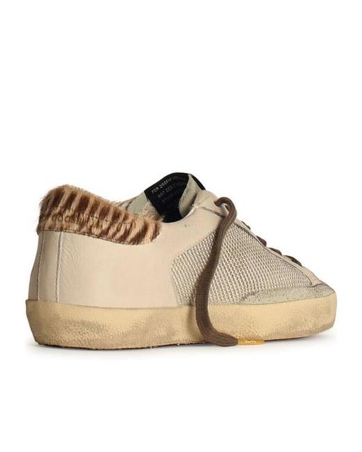 Golden Goose Deluxe Brand Brown Super Star Low-Top Sneakers