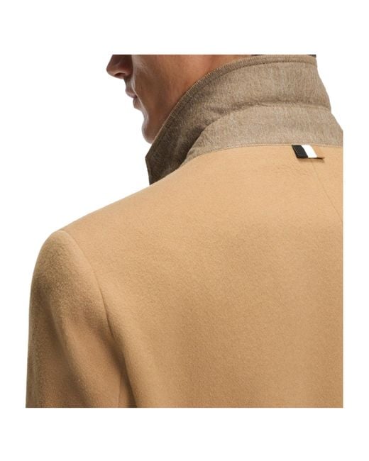 Boss Natural Solid Coat for men