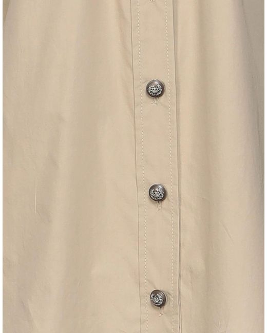Dolce & Gabbana Natural Minimalist Solid Long Sleeve Shirt