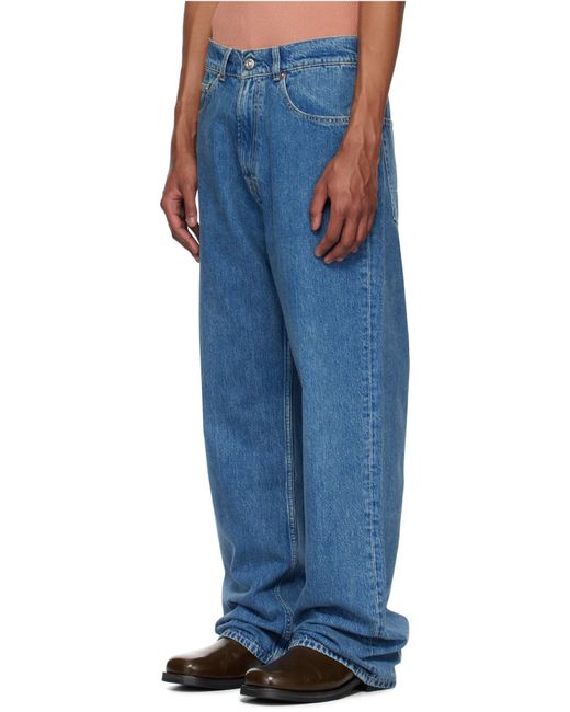 Our Legacy Blue Multi-Pocket Jeans for men