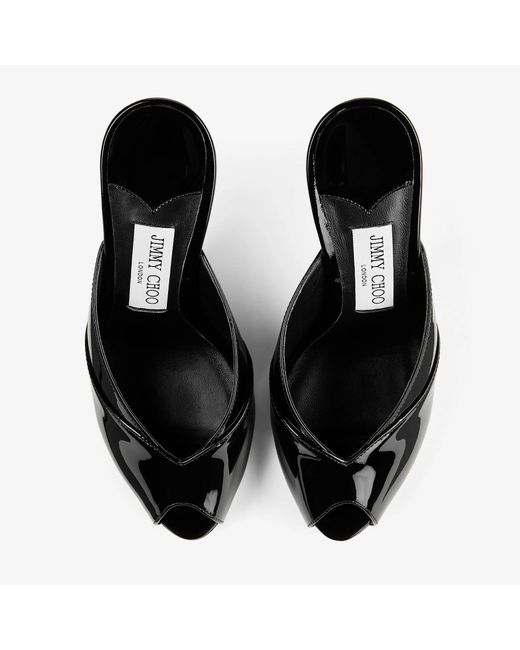 Jimmy Choo Black Brigitte Mules