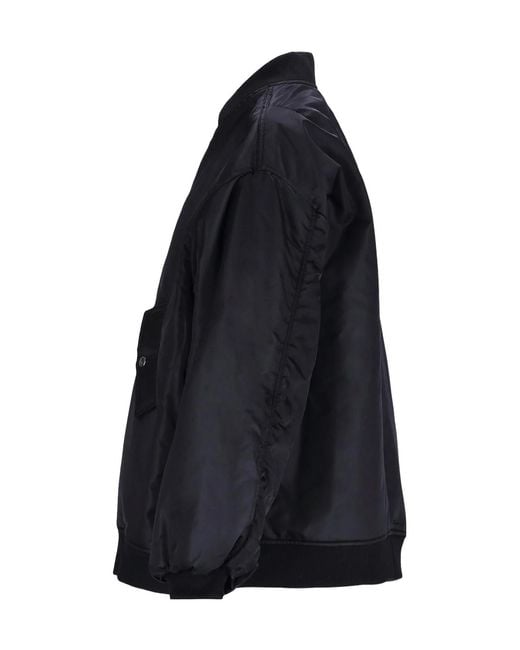 Frankie Shop Black Astra Bomber Jacket