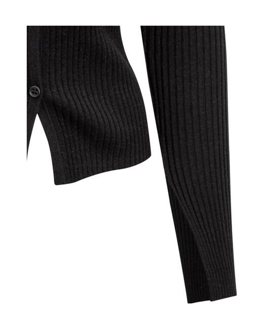 Pinko Black V-Neck Prado Cardigan