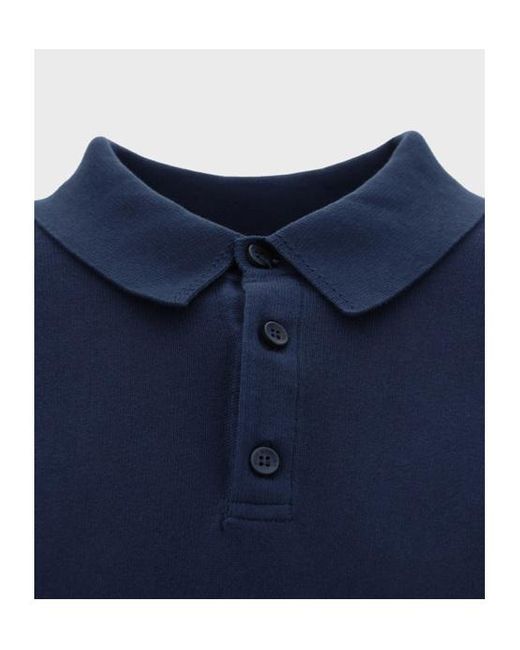 Paul & Shark Blue Short Sleeved Polo Shirt for men