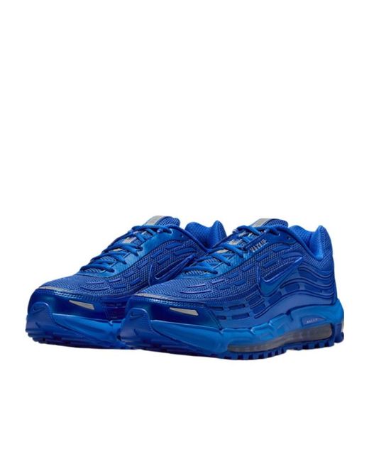 Nike Blue Air Max Lace-Up Sneakers for men