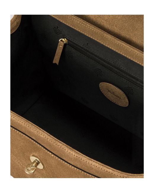 Mulberry Brown Alexa Tote Bag